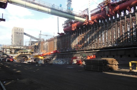 Ремонт коксовых батарей в Африке