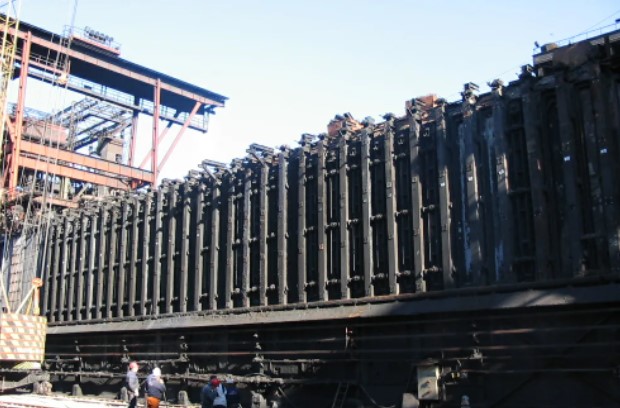 Ремонт коксовых батарей №№1, 2 металлургического завода в г. Сюаньхуа (КНР)