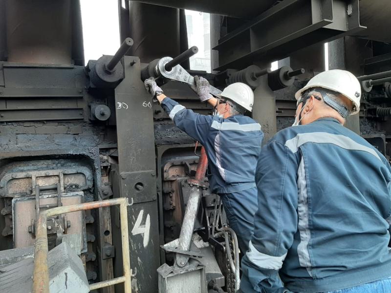 Job completion at EVRAZ ZSMK (ZapSib) Plant