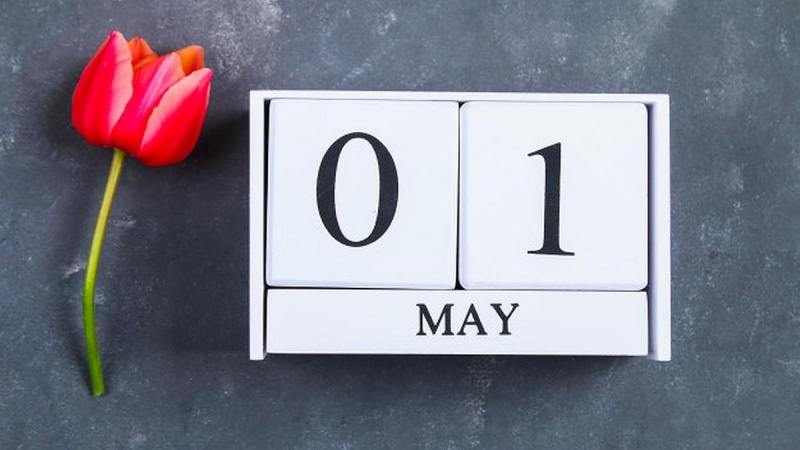 С праздниками Весны и Труда и Днем Победы!