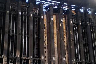 Continuing the repair work at the EVRAZ NTMK facility