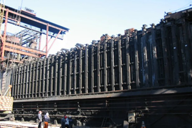 СУШКА И РАЗОГРЕВ КОКСОВЫХ БАТАРЕЙ